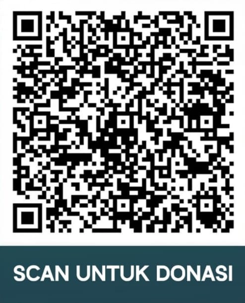 Scan QR Code untuk donasi LAZ Al Qalam